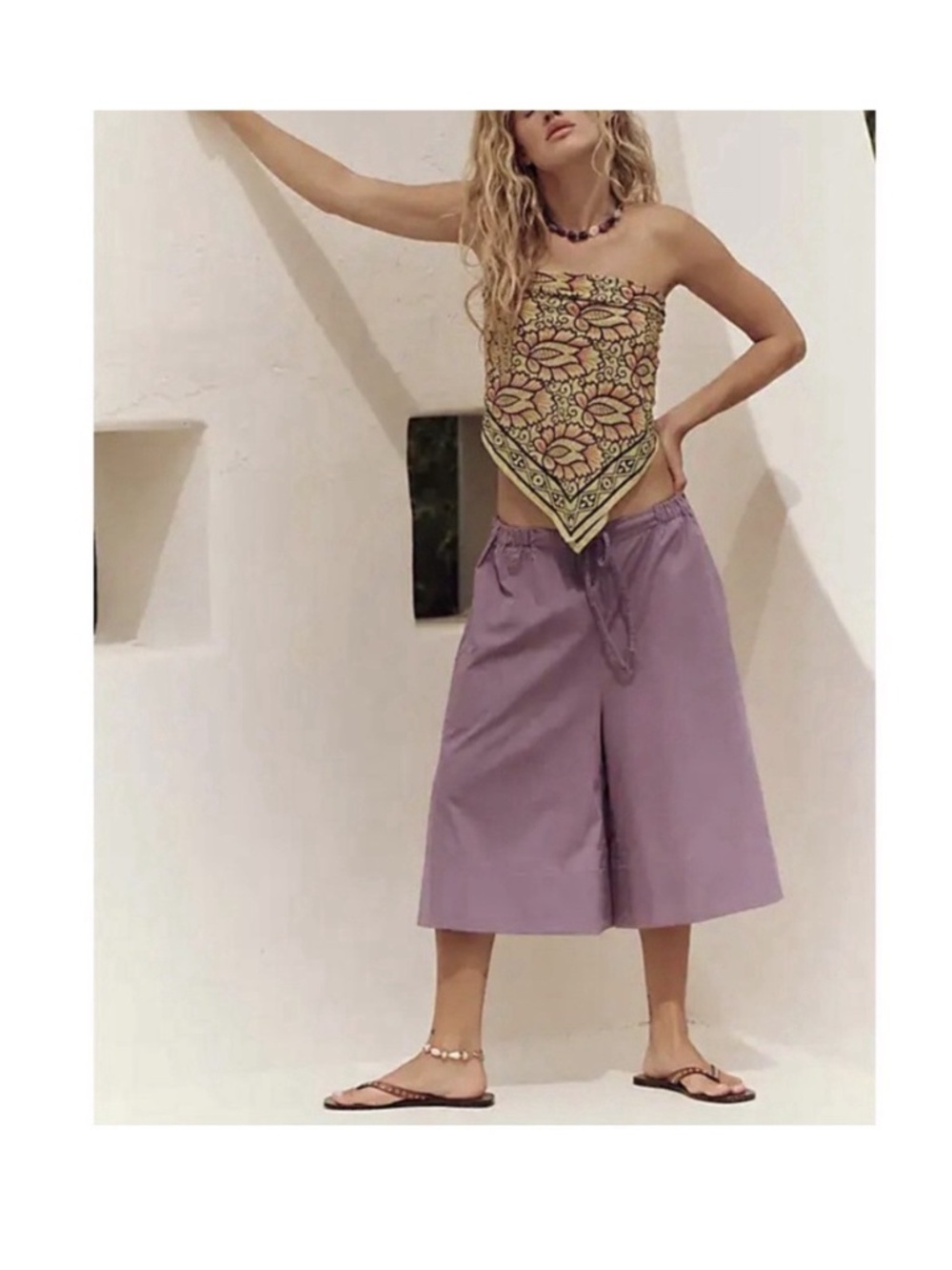 Free People Menorca Slouchy Capris